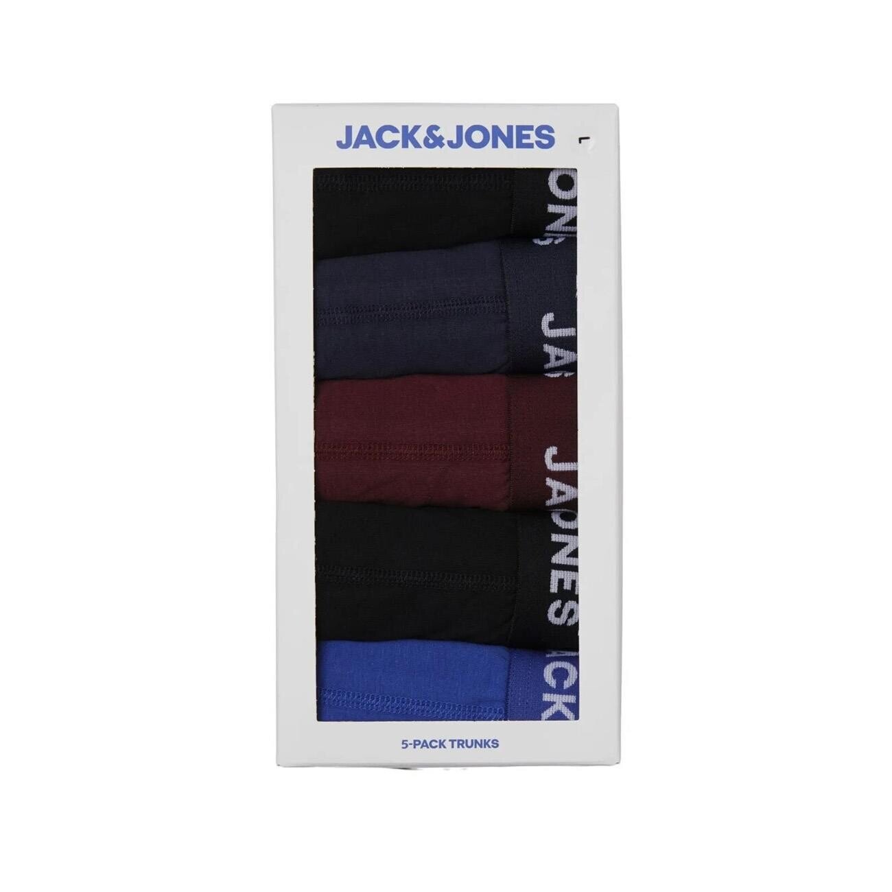 Jack & Jones 12242494 Jacblack Friday 5'li Boxer Mavi - 2