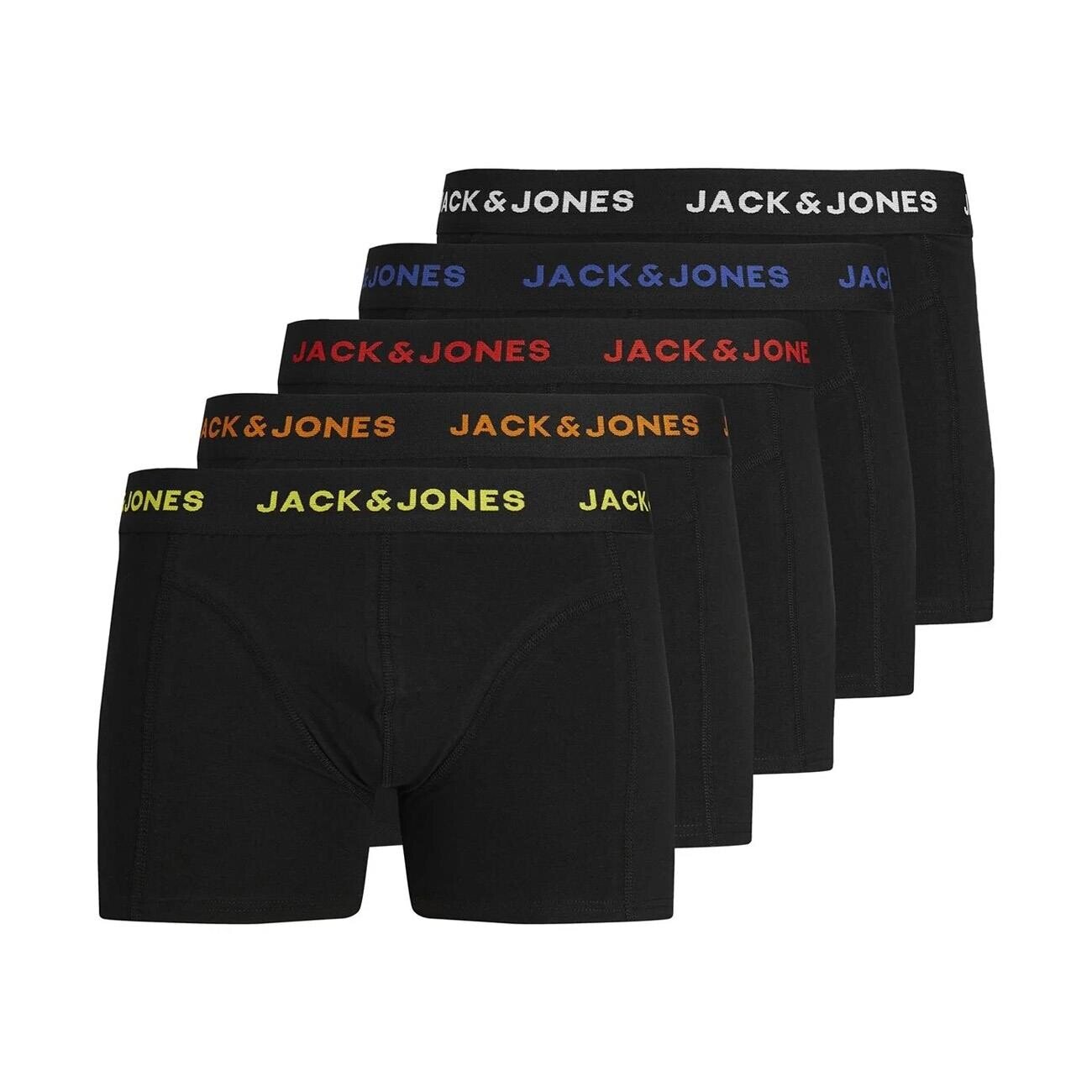 Jack & Jones 12242494 Jacblack Friday 5'li Boxer Siyah - 1