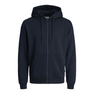 Jack & Jones 12249342 Jjebradley Sweat Zip Lacivert 