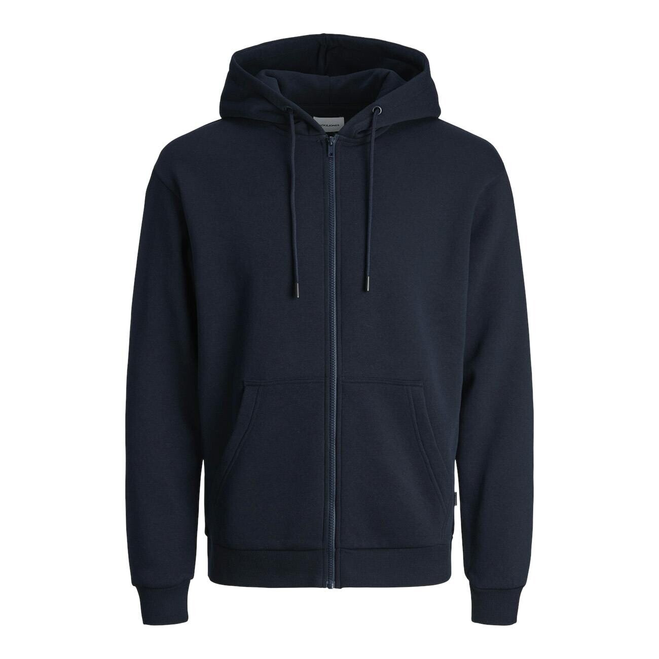 Jack & Jones 12249342 Jjebradley Sweat Zip Lacivert - 1