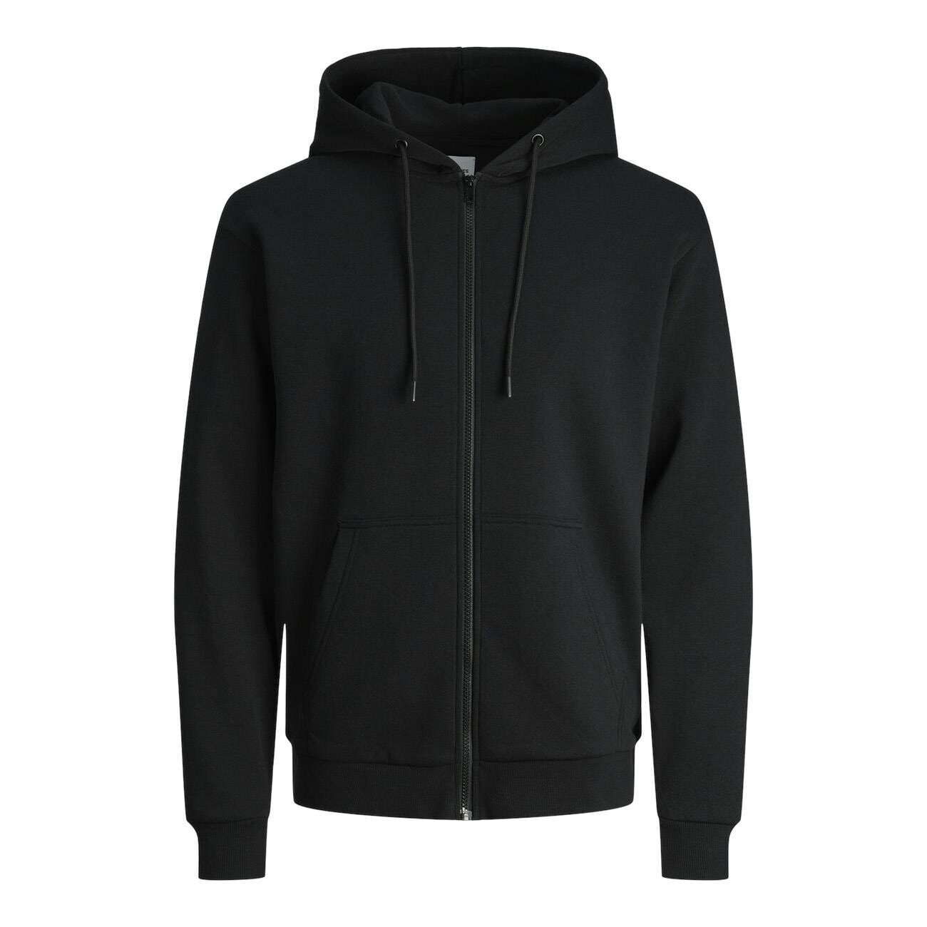 Jack & Jones 12249342 Jjebradley Sweat Zip Siyah - 1