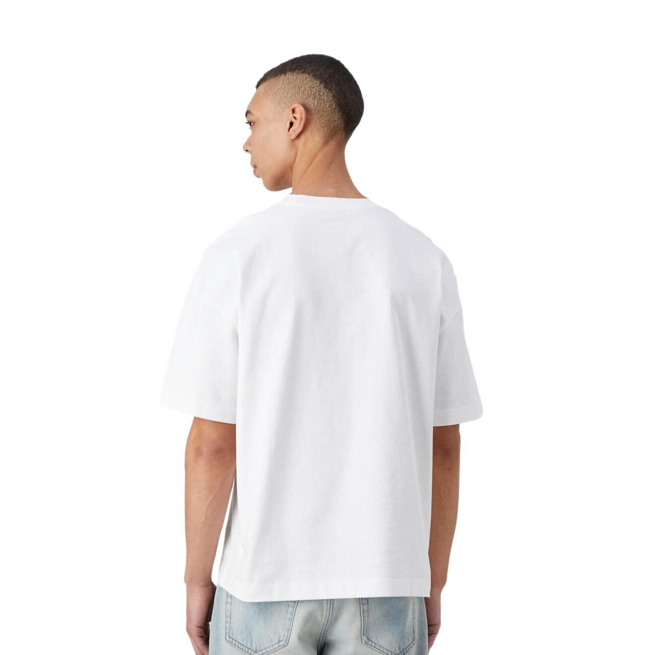 Jack & Jones 12251774 Jorsantorini Tişört Ss Crew Neck Beyaz - 3