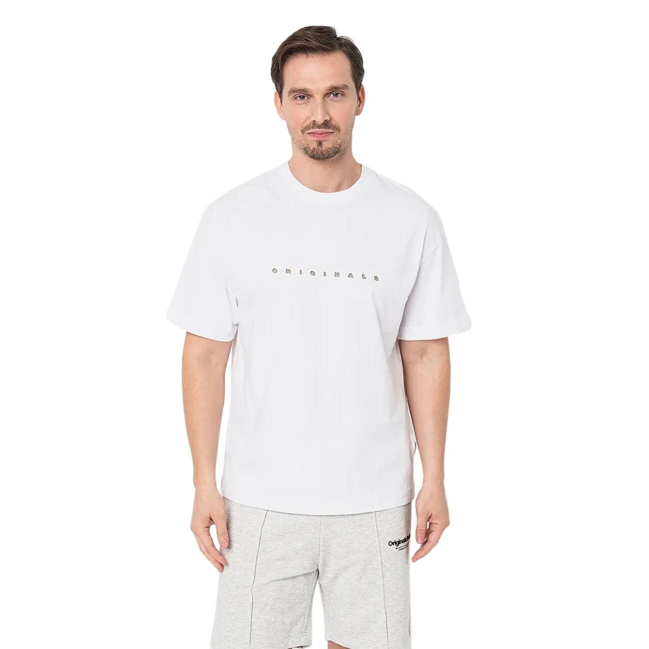 Jack & Jones 12251966 Joreaster Activity Tişört Ss Crew Neck Beyaz - 2