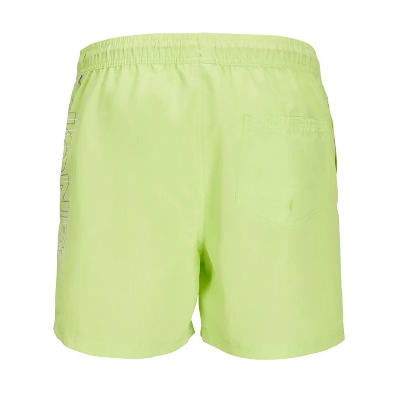 Jack & Jones 12253118 Jpstfiji Jjswim Double Logo Sn Ly Yeşil - 2