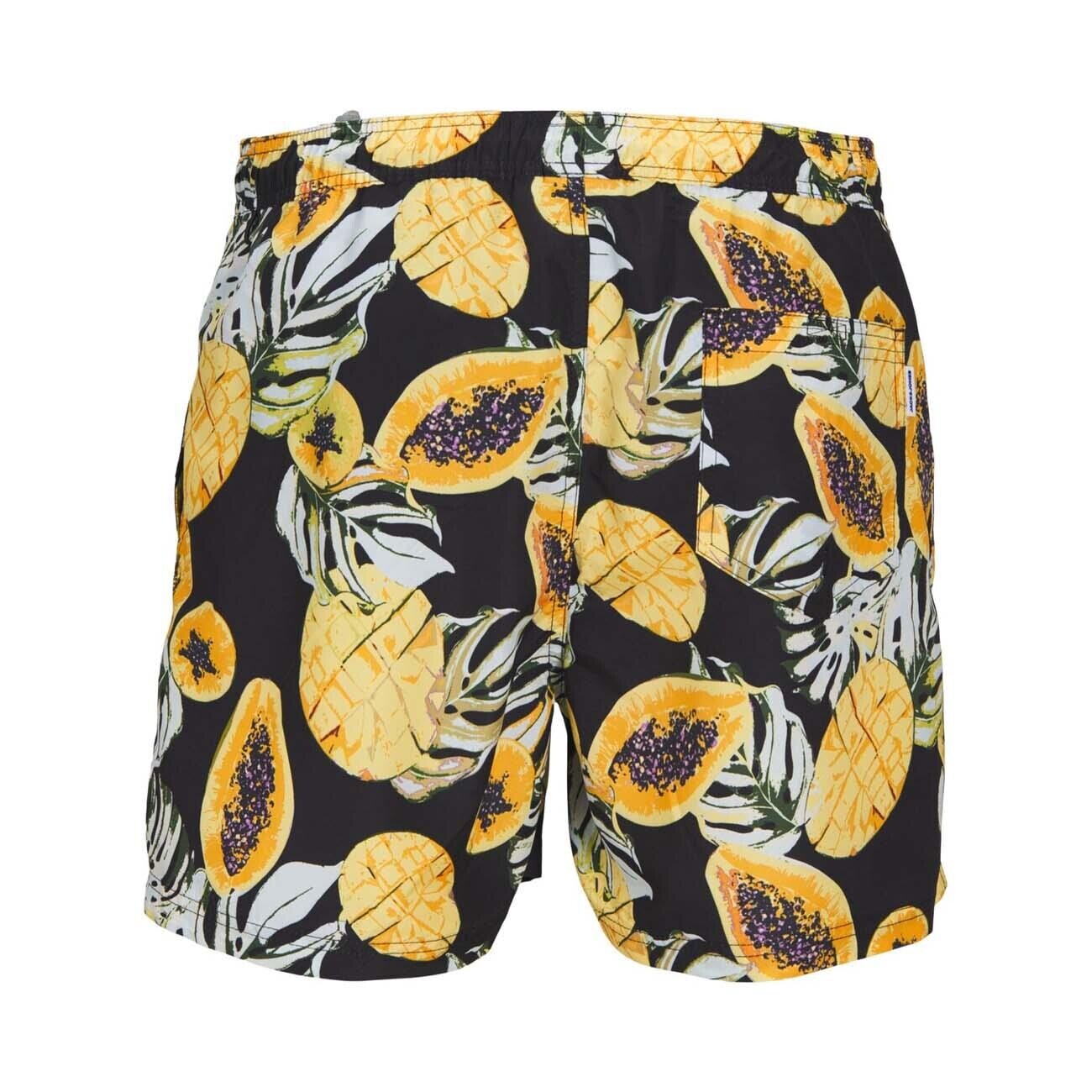 Jack & Jones 12253510 Jpstfiji Jjswim Aop Originals Ly Siyah - 2