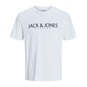 Jack & Jones 12256971 Jprblajack Ss Tişört Fst Ln Beyaz 