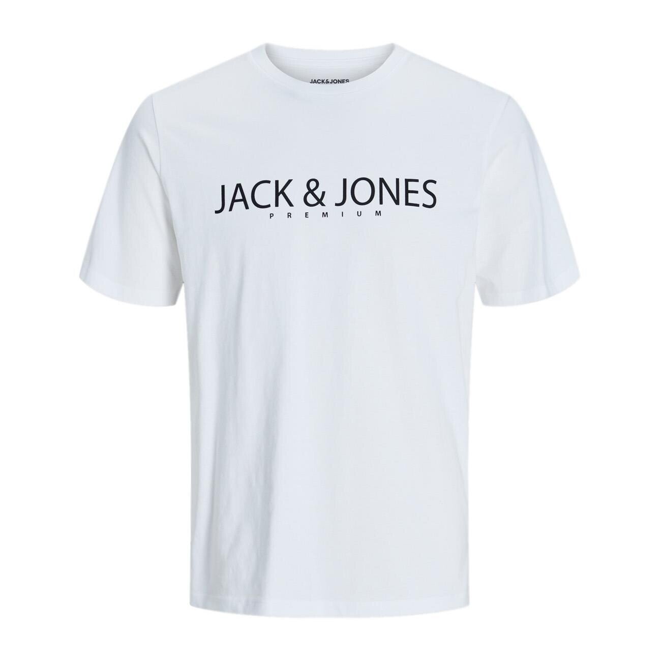 Jack & Jones 12256971 Jprblajack Ss Tişört Fst Ln Beyaz - 1