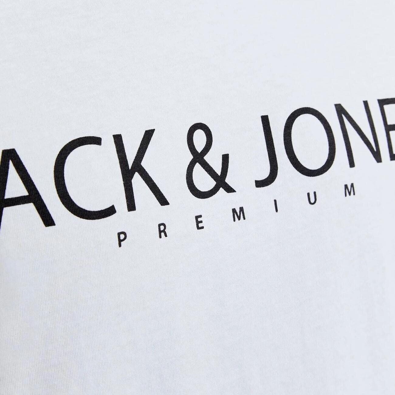 Jack & Jones 12256971 Jprblajack Ss Tişört Fst Ln Beyaz - 4