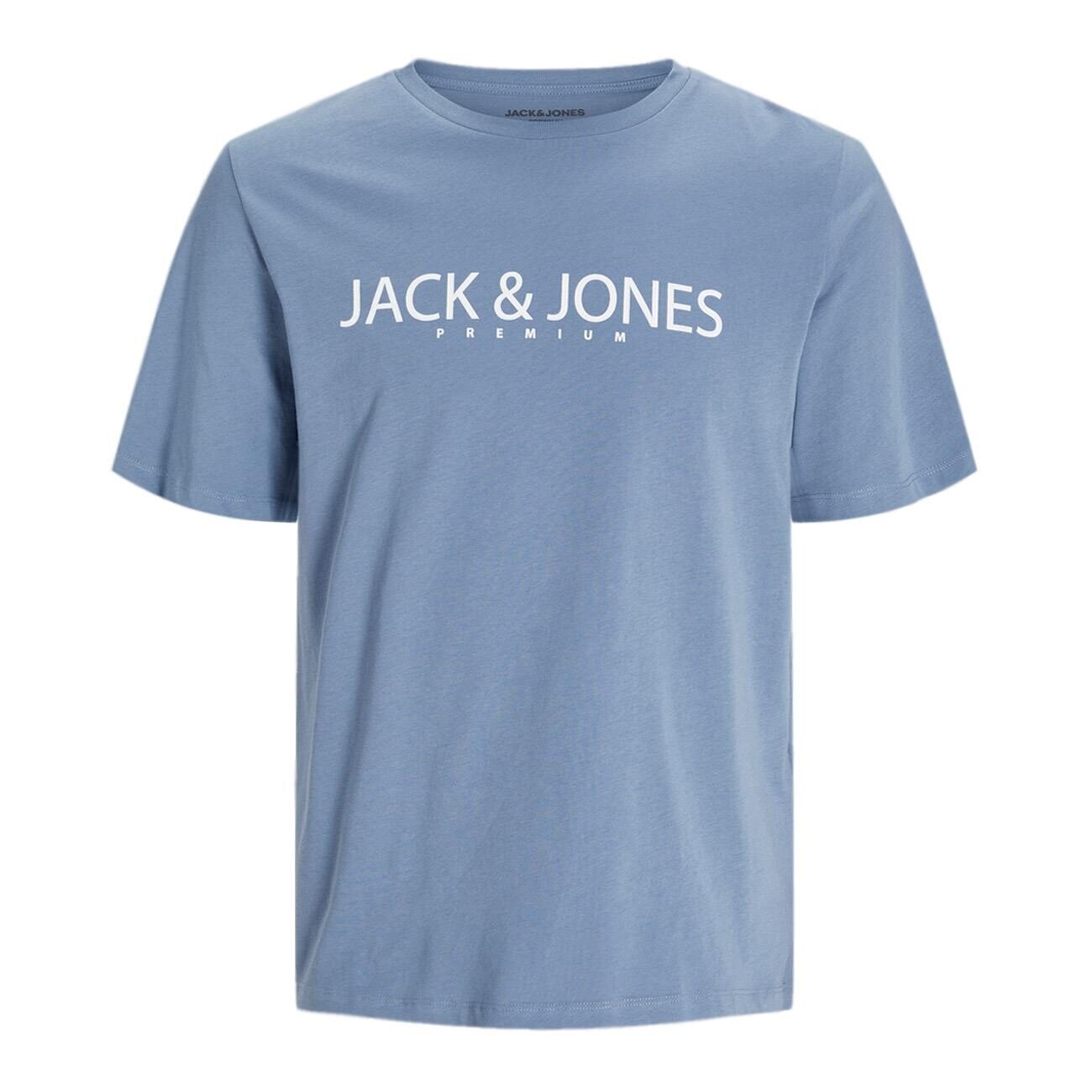 Jack & Jones 12256971 Jprblajack Ss Tişört Fst Ln Mavi - 1