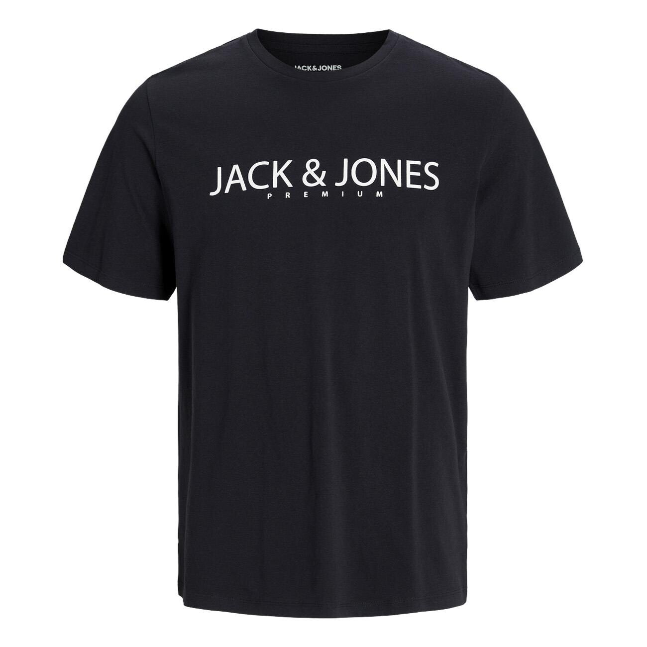 Jack & Jones 12256971 Jprblajack Ss Tişört Fst Ln Siyah - 1