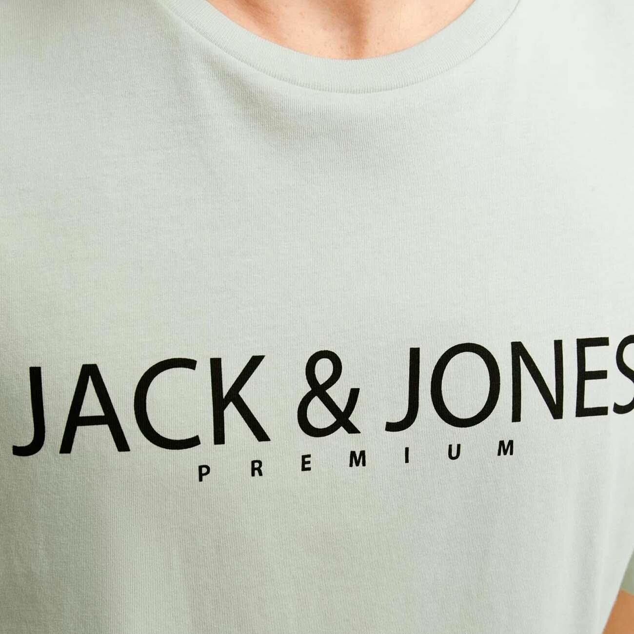 Jack & Jones 12256971 Jprblajack Ss Tişört Fst Ln Yeşil - 3