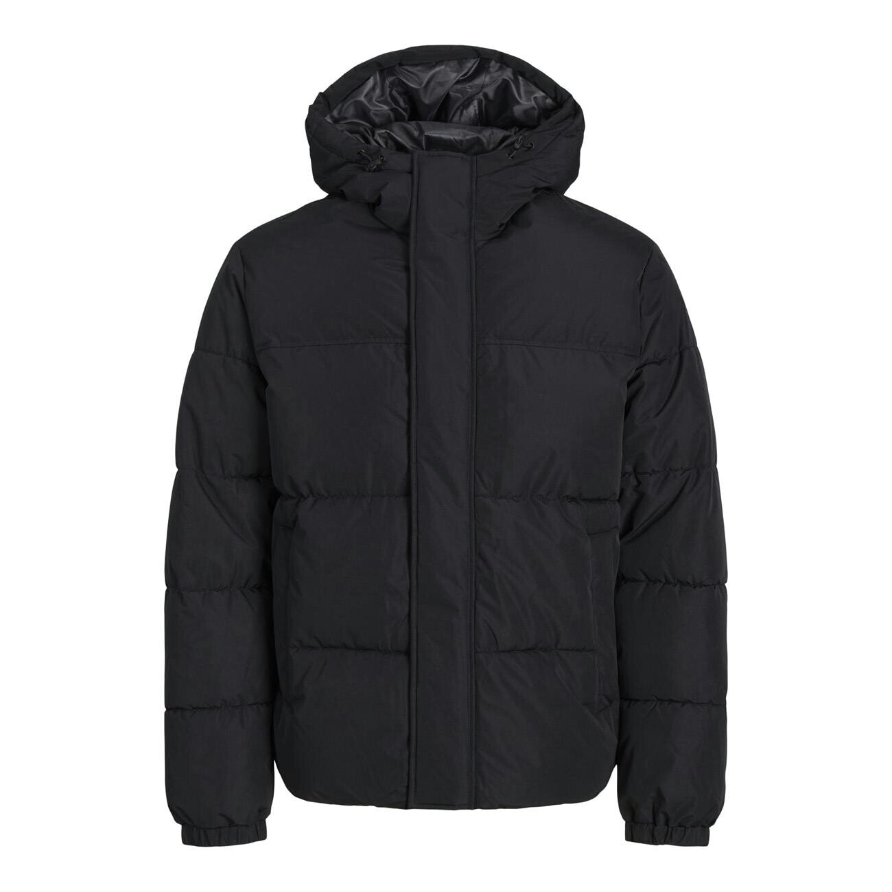 Jack & Jones 12256974 Jjebradley Puffer Hood Sn Siyah - 1