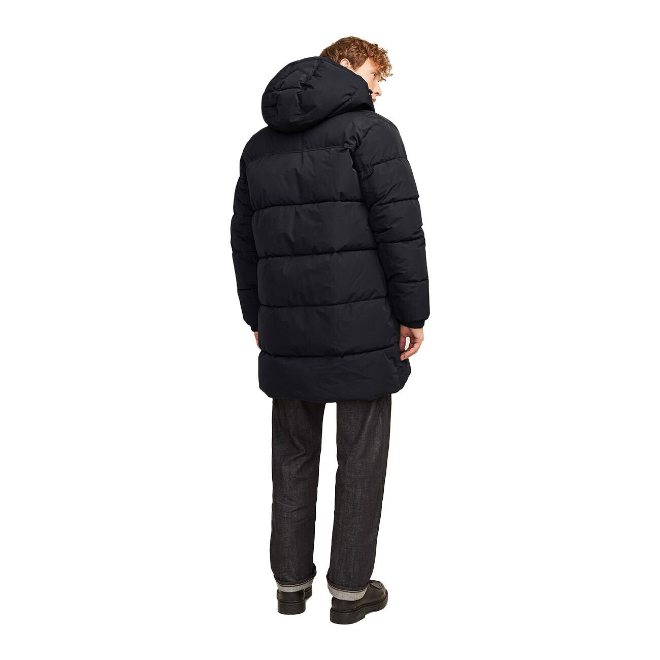 Jack & Jones 12256980 Jjebradley Long Puffer Sn Siyah - 3