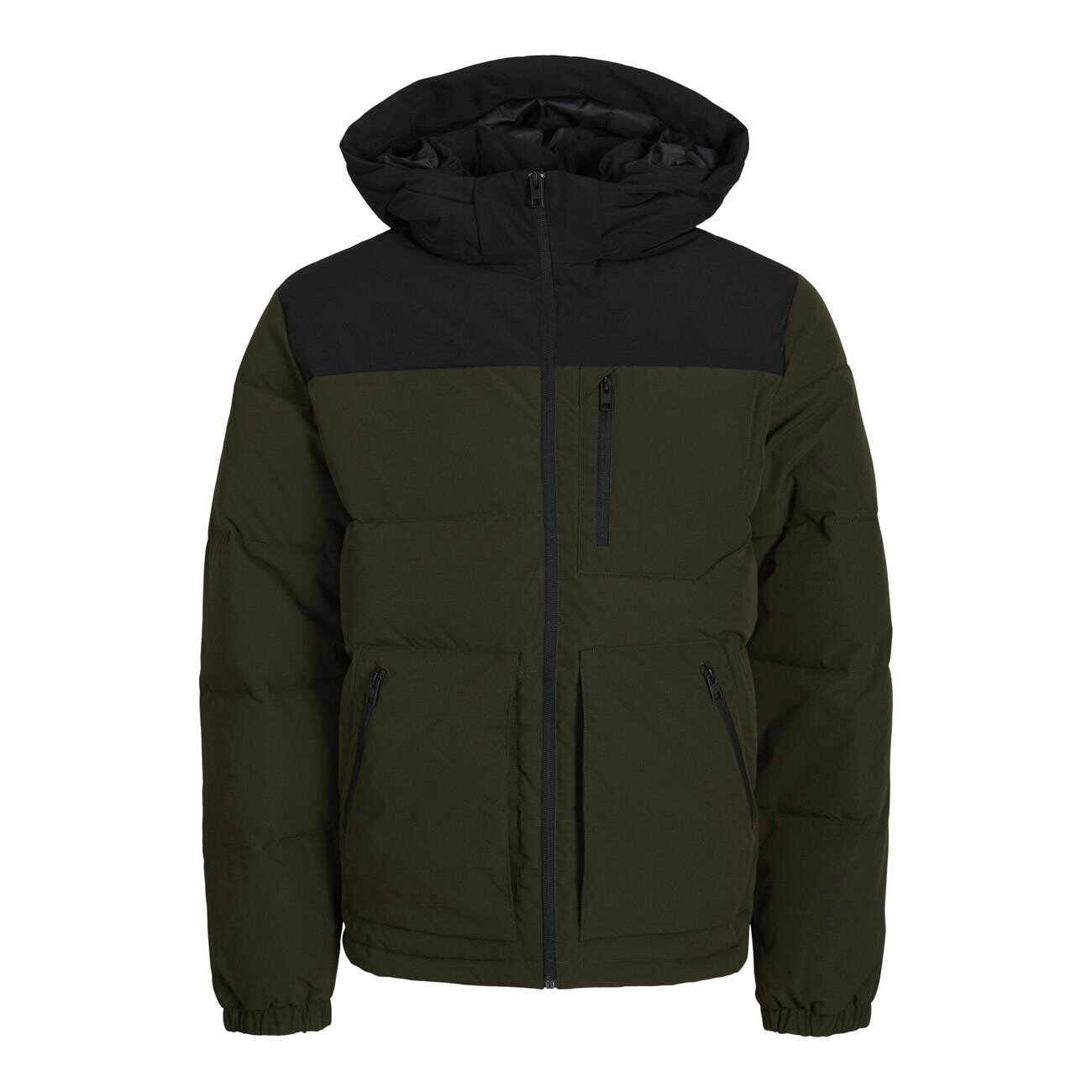 Jack & Jones 12258416 Jjeotto Puffer Ceket Sn Haki - 1