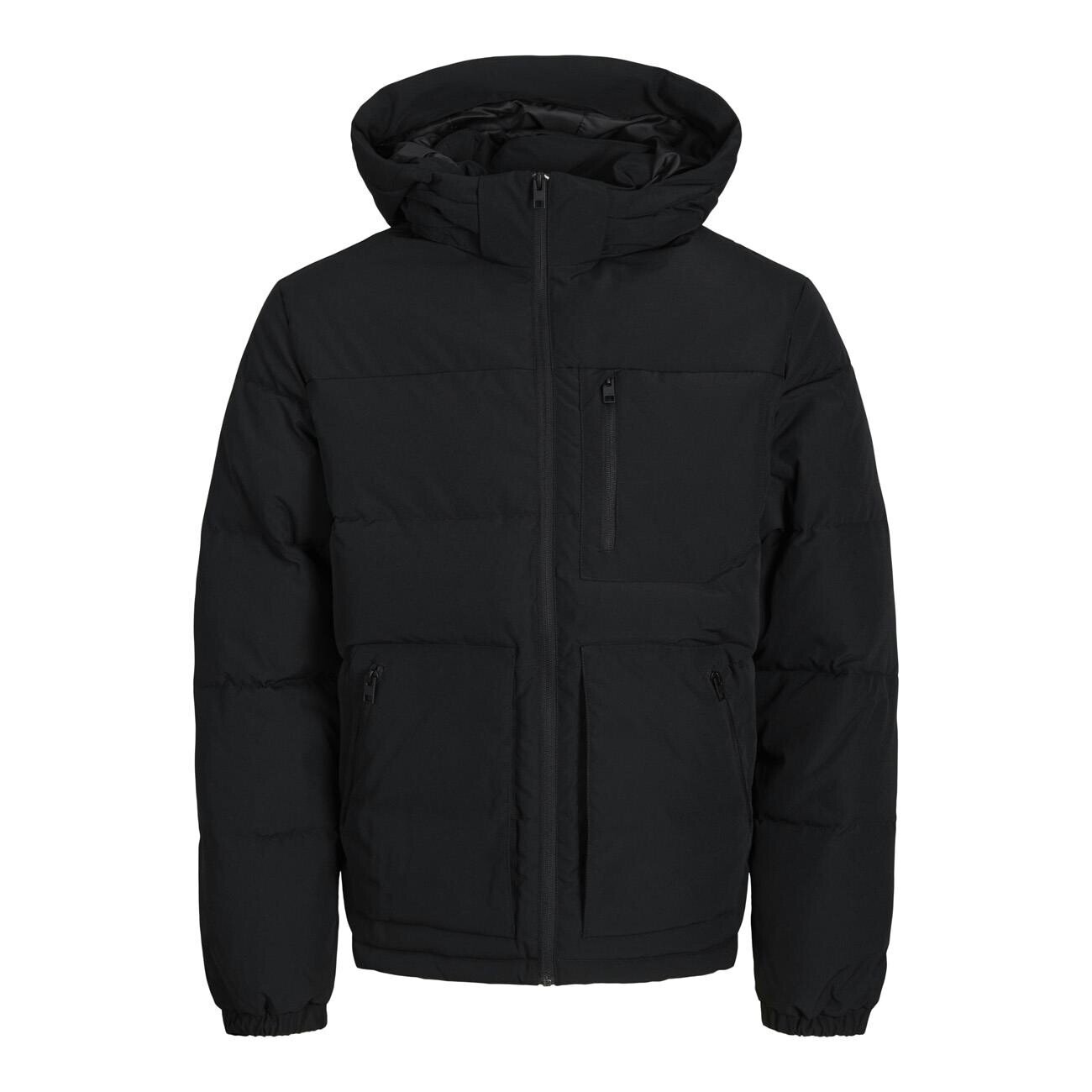 Jack & Jones 12258416 Jjeotto Puffer Ceket Sn Siyah - 1