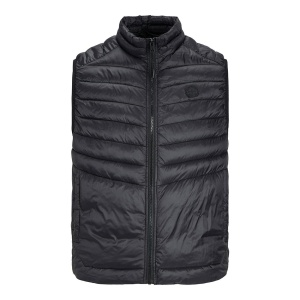 Jack & Jones 12258457 Jjesprint Bodywarmer Collar Noos Siyah 