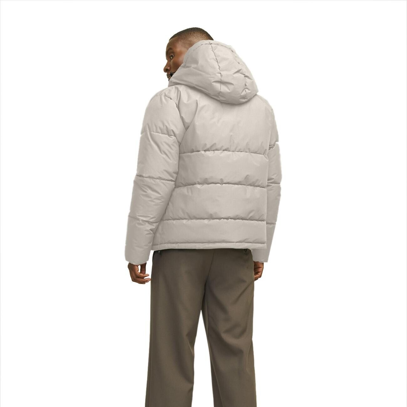 Jack & Jones 12259850 Jjworld Puffer Ceket Ay Işığı - 3