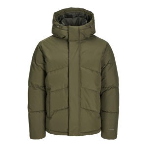 Jack & Jones 12259850 Jjworld Puffer Ceket Haki 