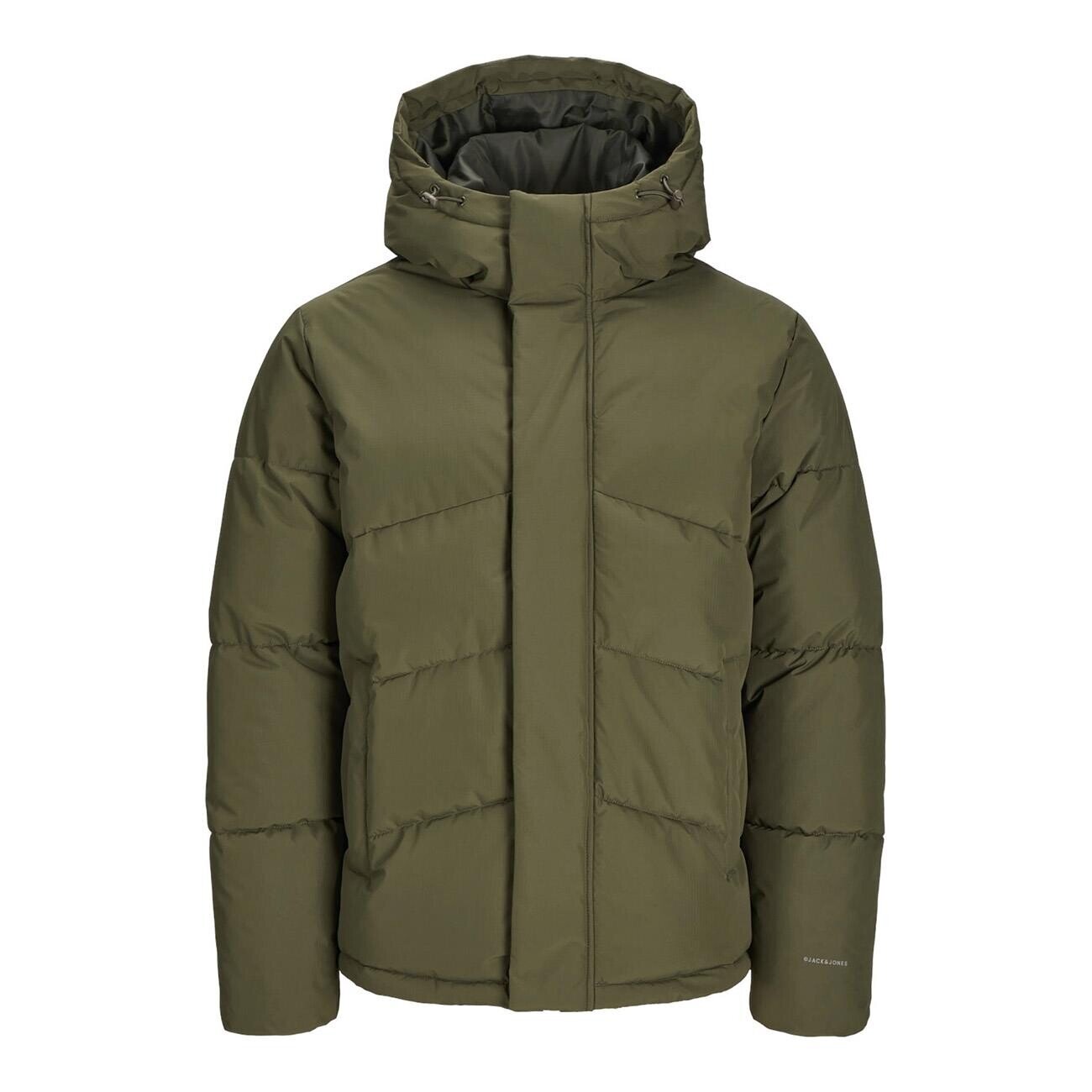 Jack & Jones 12259850 Jjworld Puffer Ceket Haki - 1