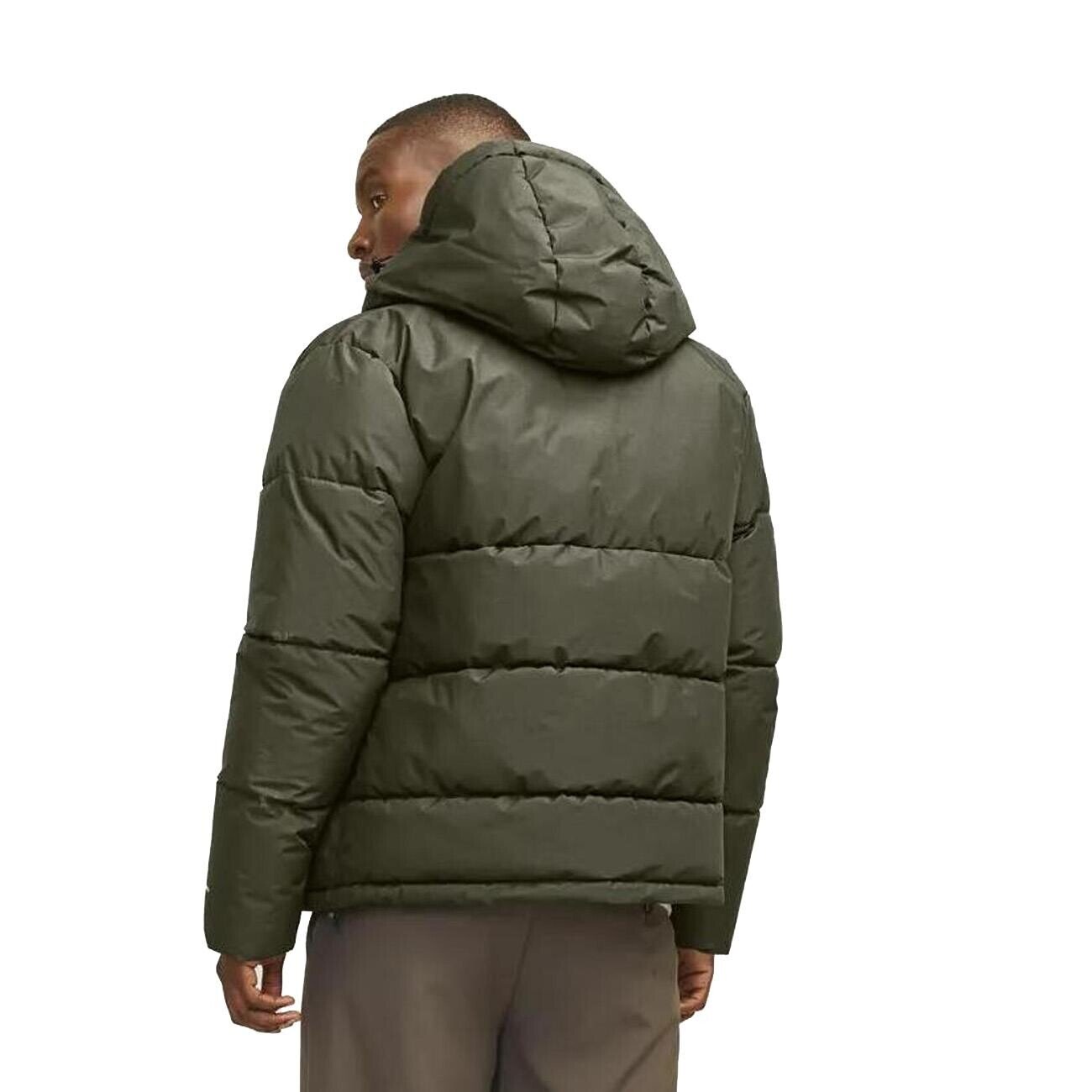 Jack & Jones 12259850 Jjworld Puffer Ceket Haki - 3