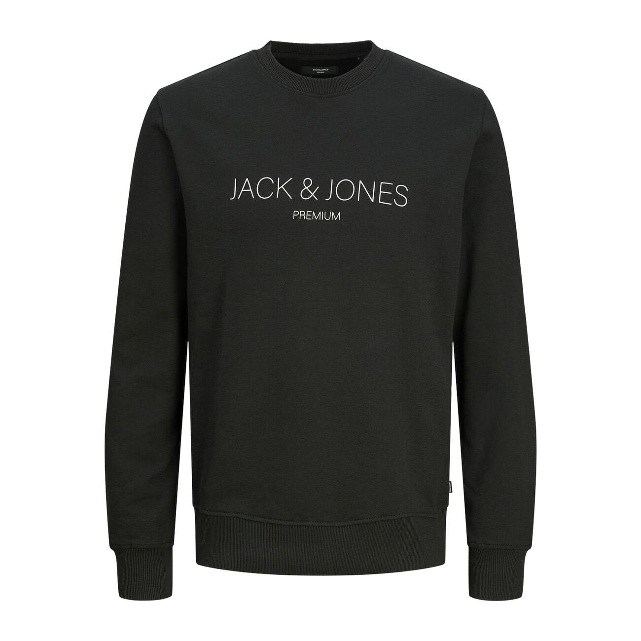 Jack & Jones 12261873 Jprblajared Sweat Crew Neck Siyah - 1