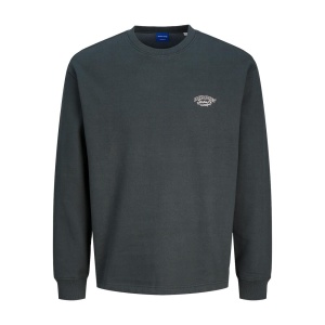 Jack & Jones 12262880 Jorbronx Arch Small Sweat Crew Neck Füme 