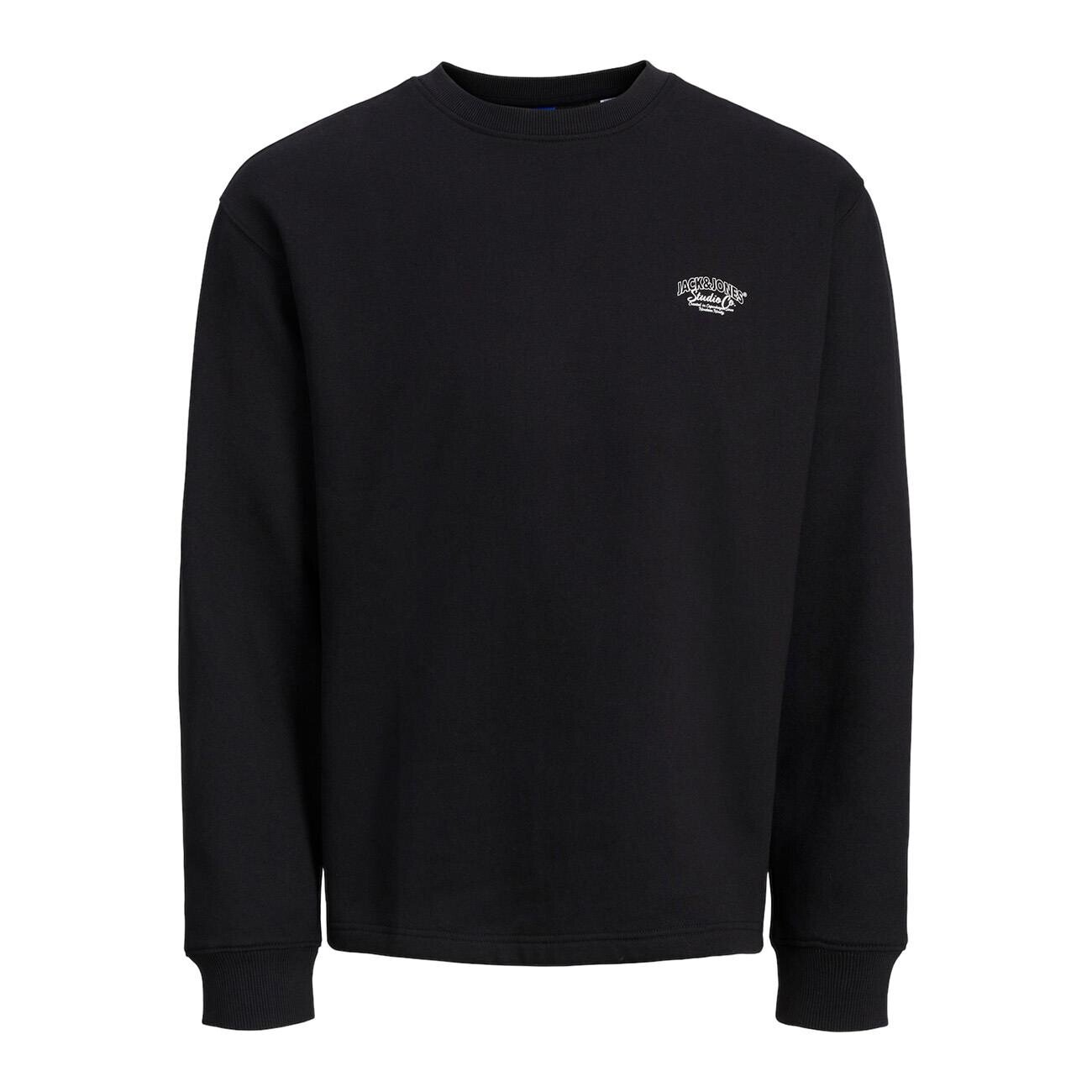 Jack & Jones 12262880 Jorbronx Arch Small Sweat Crew Neck Siyah - 1