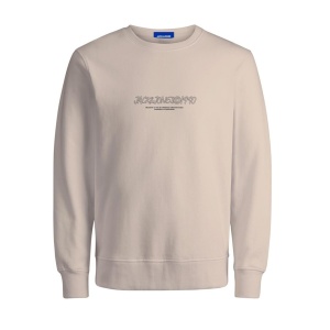 Jack & Jones 12266942 Jorbronx Sweat Crew Fst Krem 