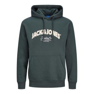 Jack & Jones 12267584 Jorbronx Arch Big Sweat Hood Ub Füme 