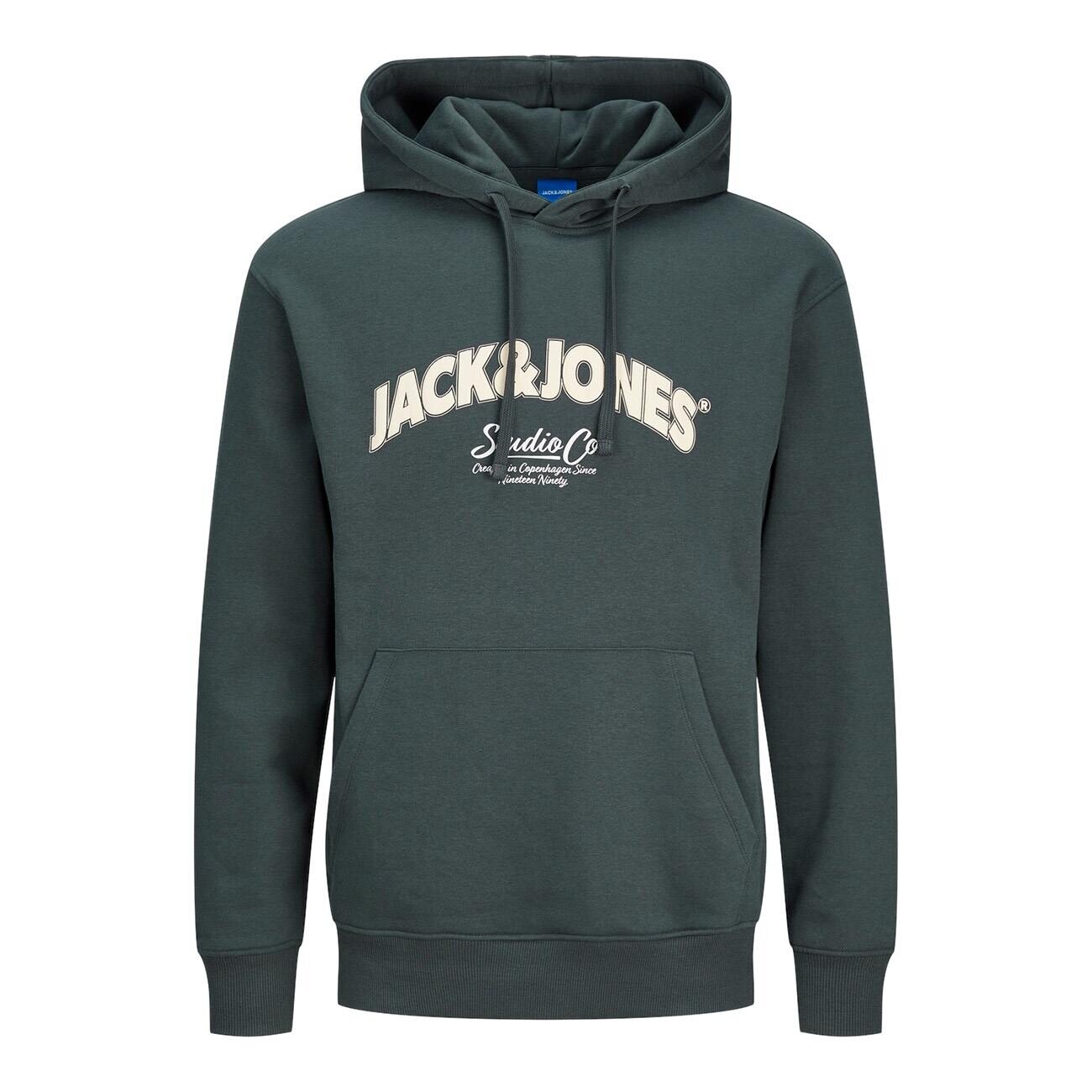 Jack & Jones 12267584 Jorbronx Arch Big Sweat Hood Ub Füme - 1