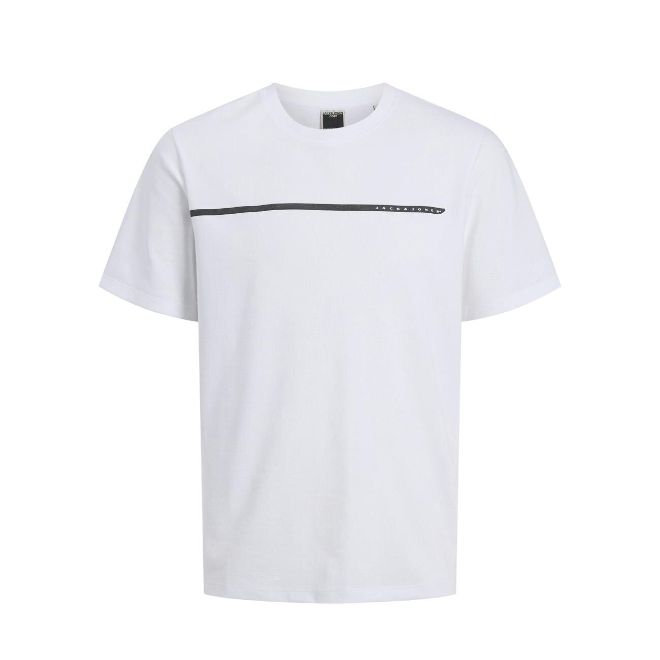 Jack & Jones 12273120 Jcofusion Full Branding Tee Ss Crew Beyaz - 1