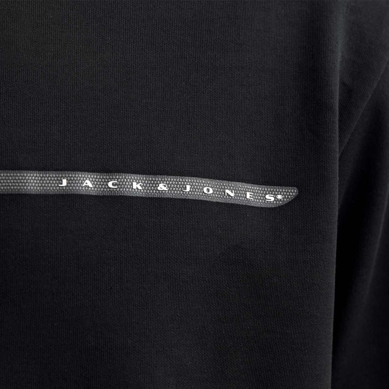 Jack & Jones 12273120 Jcofusion Full Branding Tee Ss Crew Siyah - 5