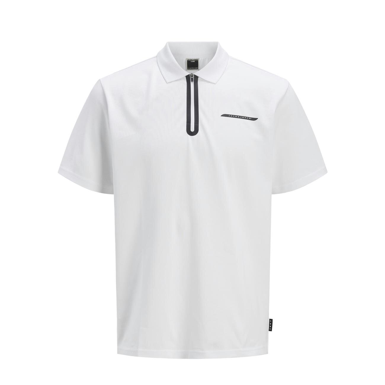 Jack & Jones 12273127 Jcofusion Pique Polo Ss Sn Beyaz - 1