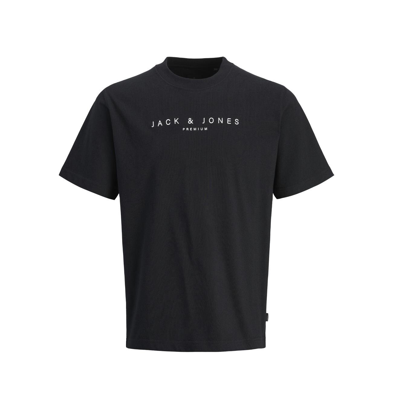 Jack & Jones 12275186 Jprblajayson Ss Tee Siyah - 1