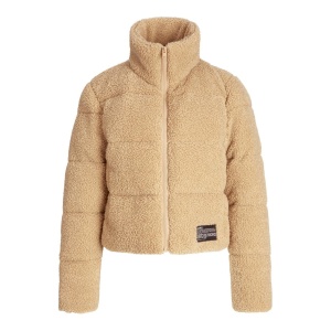 JJXX 12240601 Jxisa Teddy Puffer Ceket Otw Bej 