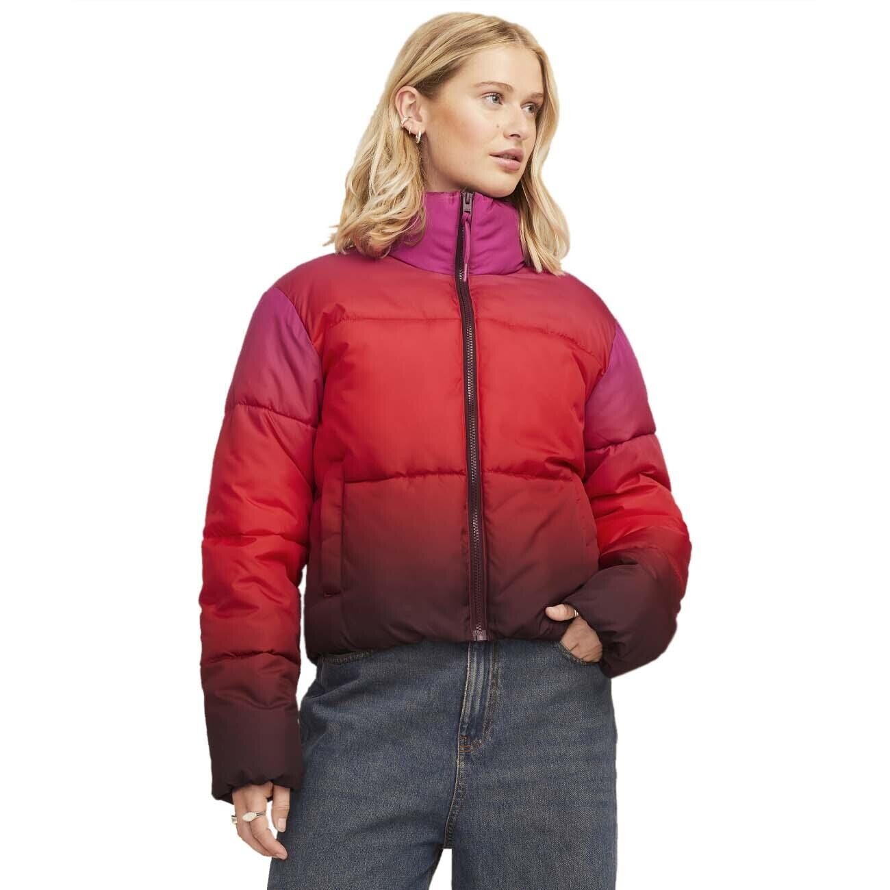 JJXX 12258075 Jxiris Puffer Ceket Otw Sn Fuşya - 3