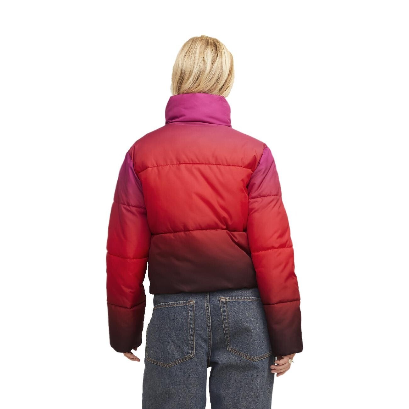 JJXX 12258075 Jxiris Puffer Ceket Otw Sn Fuşya - 4