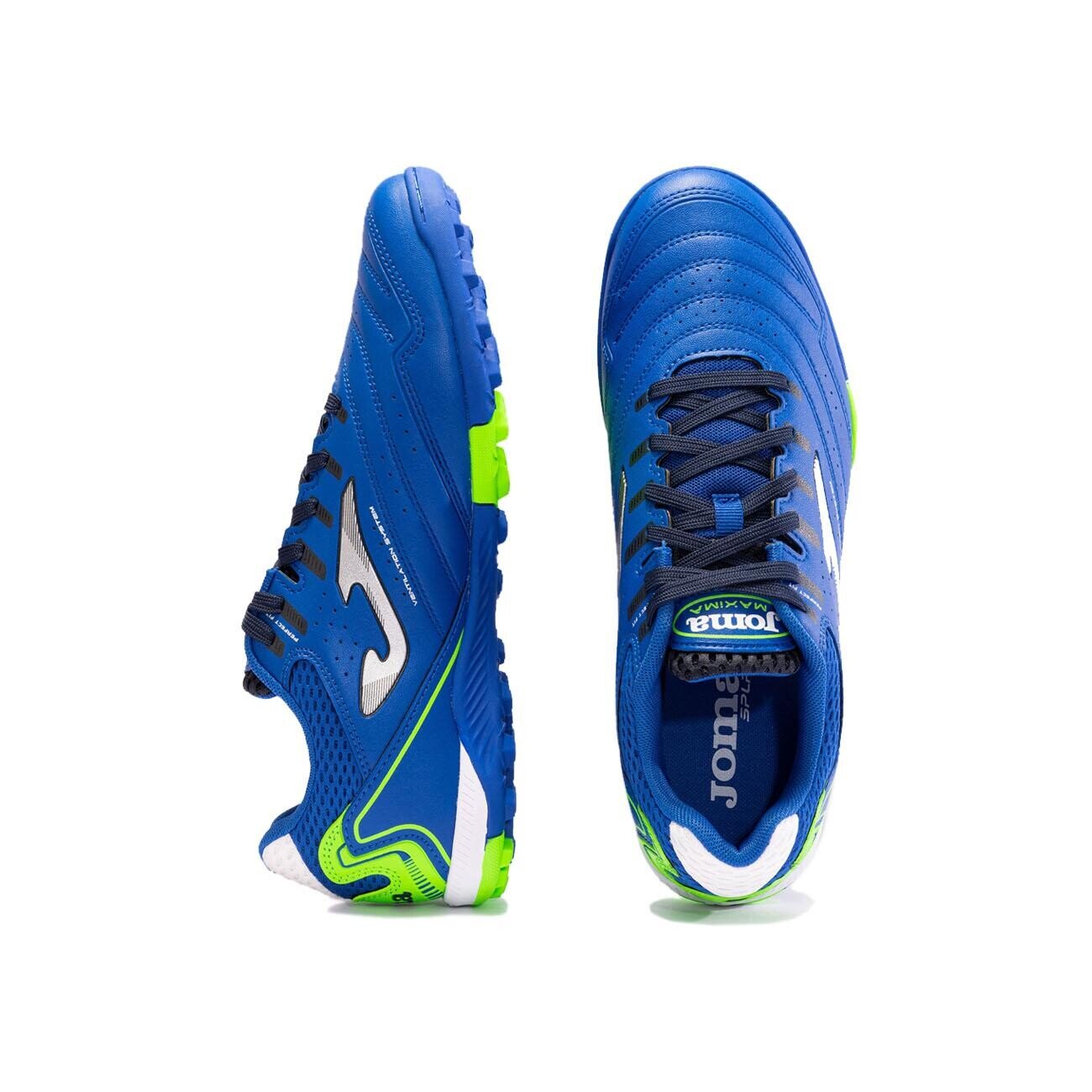 Joma Maxs2304tf Maxıma Halı Saha Ayakkabısı Saks-Fosforlu Yeşil - 3