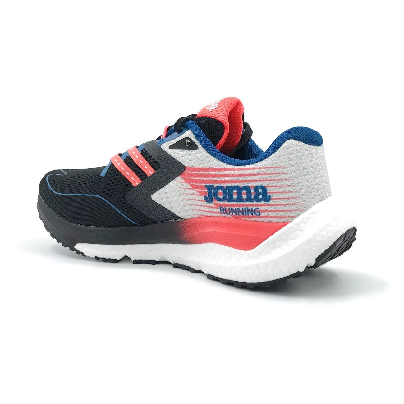 Joma Super Cross 2301 Spor Ayakkabı Siyah-Beyaz - 4