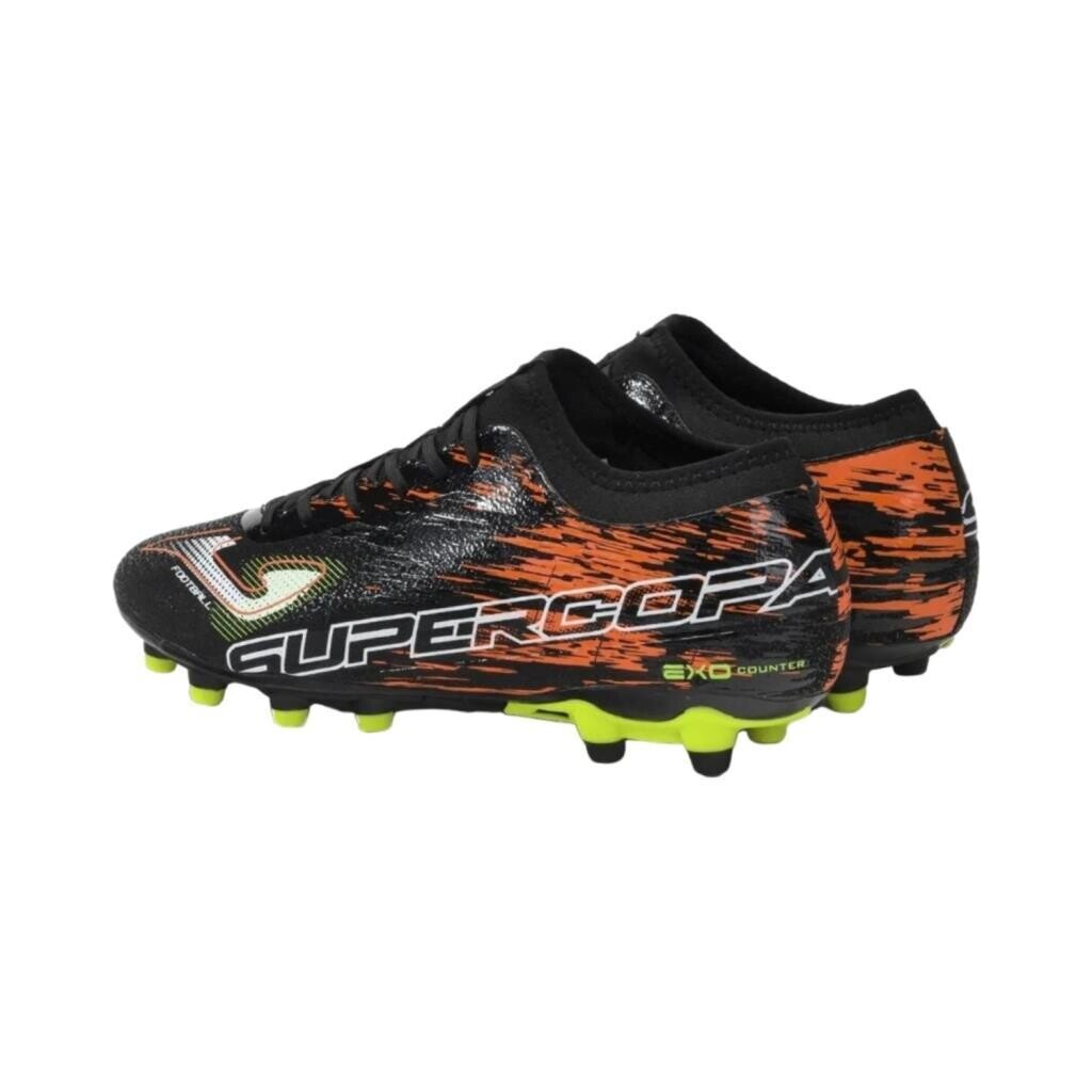 Joma SUPS2301FG Süpercopa Krampon Siyah-Mercan - 4