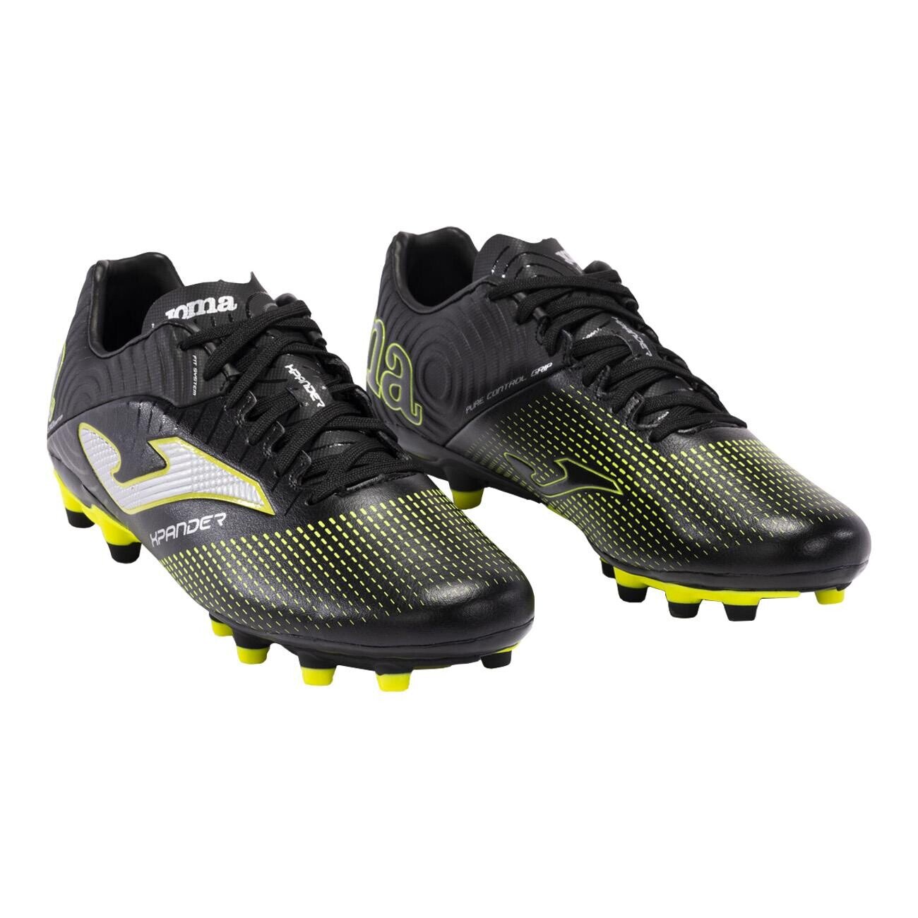 Joma Xpander 2301 Fg Krampon Siyah-Fosforlu Sarı - 2