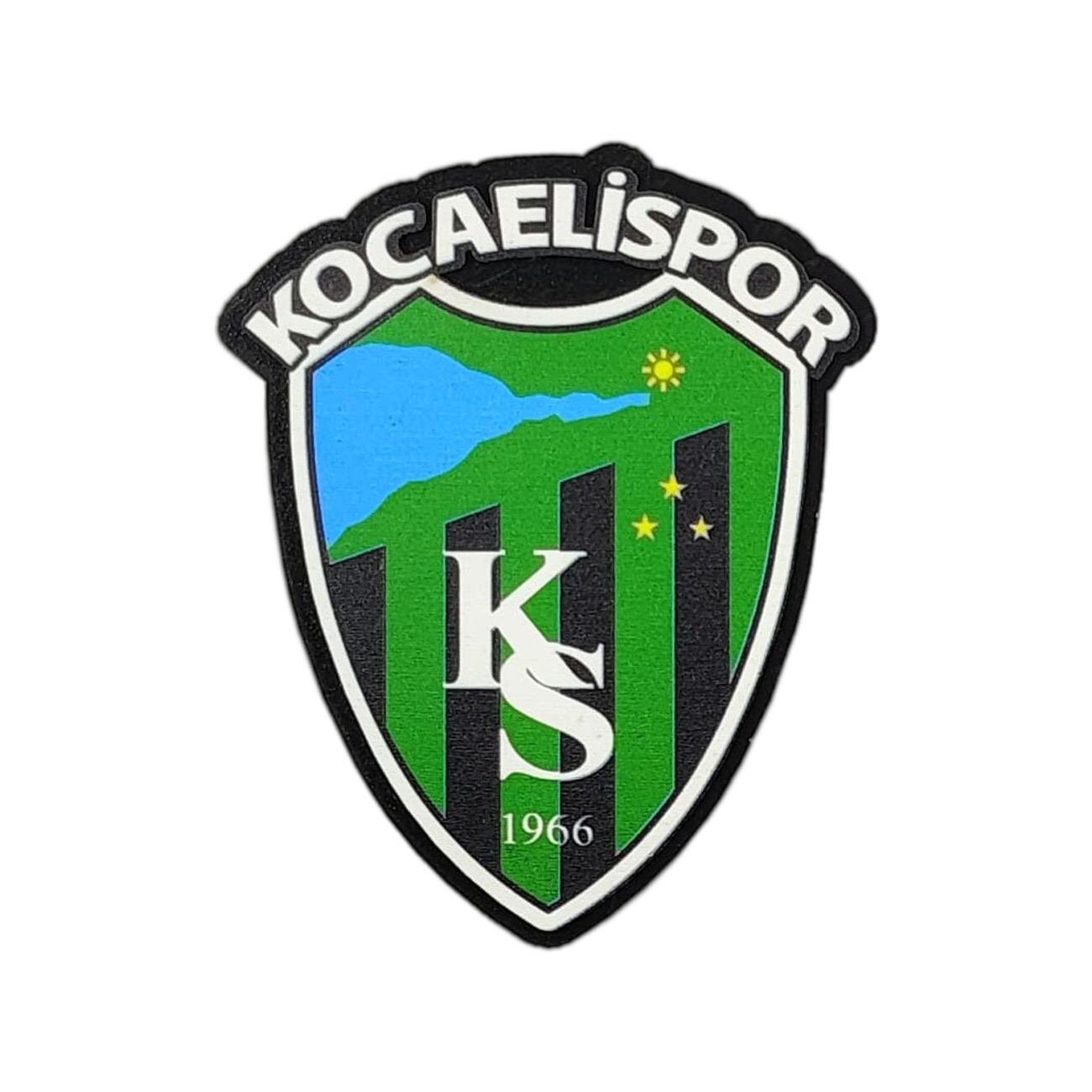 Kocaelispor Lisanslı Ahşap Magnet Arma - 1