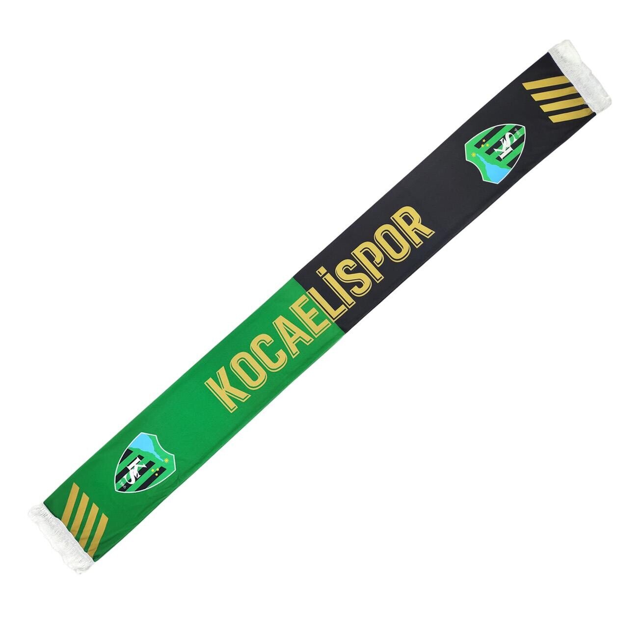 Kocaelispor Lisanslı Altın Şal Atkı Yeşil-Altın - 1