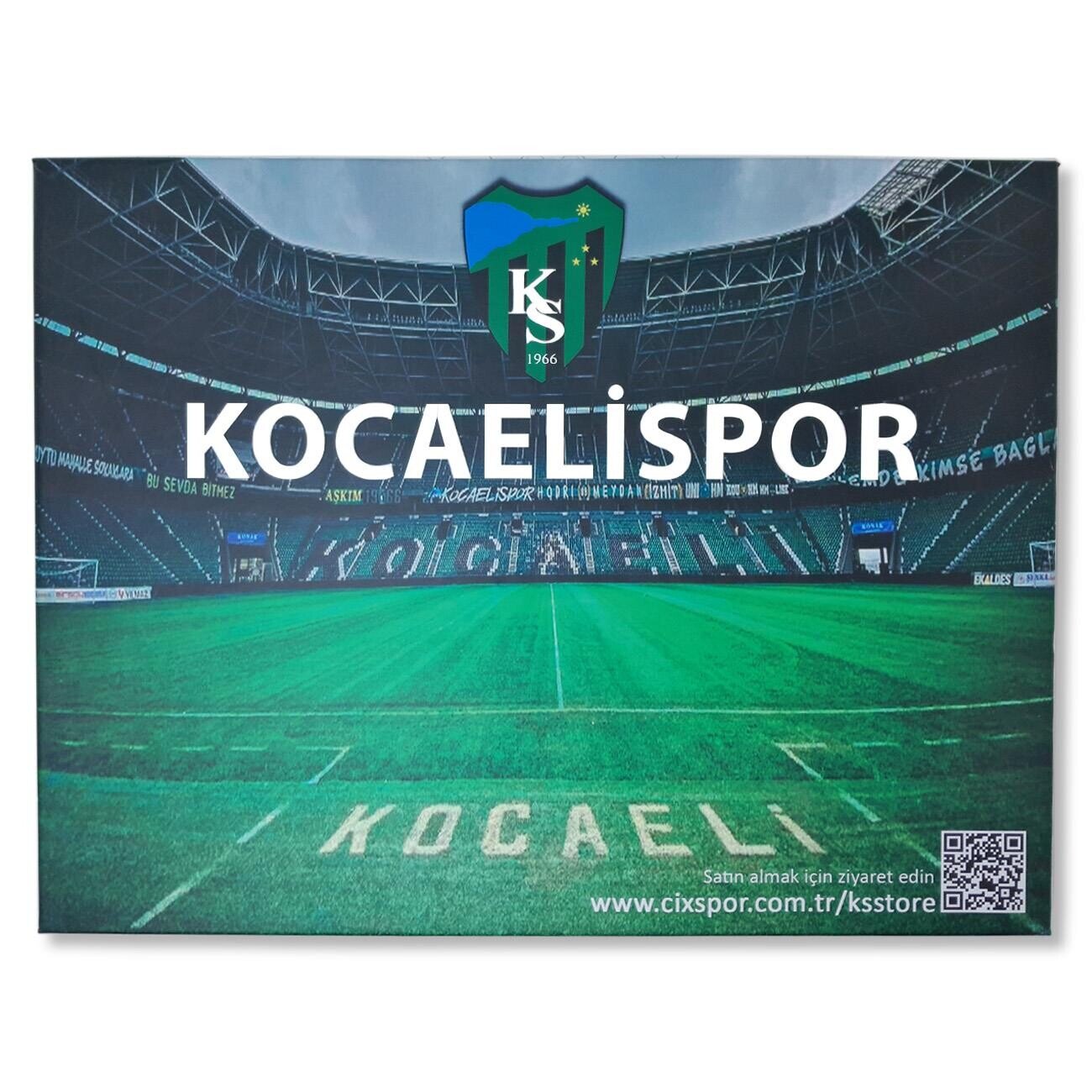 Kocaelispor Lisanslı Çift Kişilik Nevresim Takımı Yeşil - 2