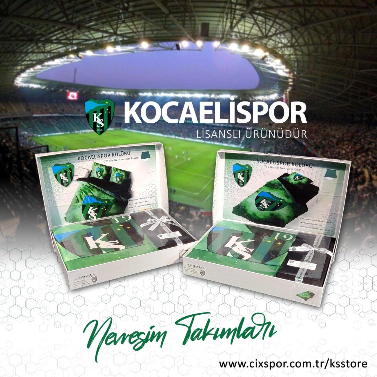 Kocaelispor Lisanslı Çift Kişilik Nevresim Takımı - 4