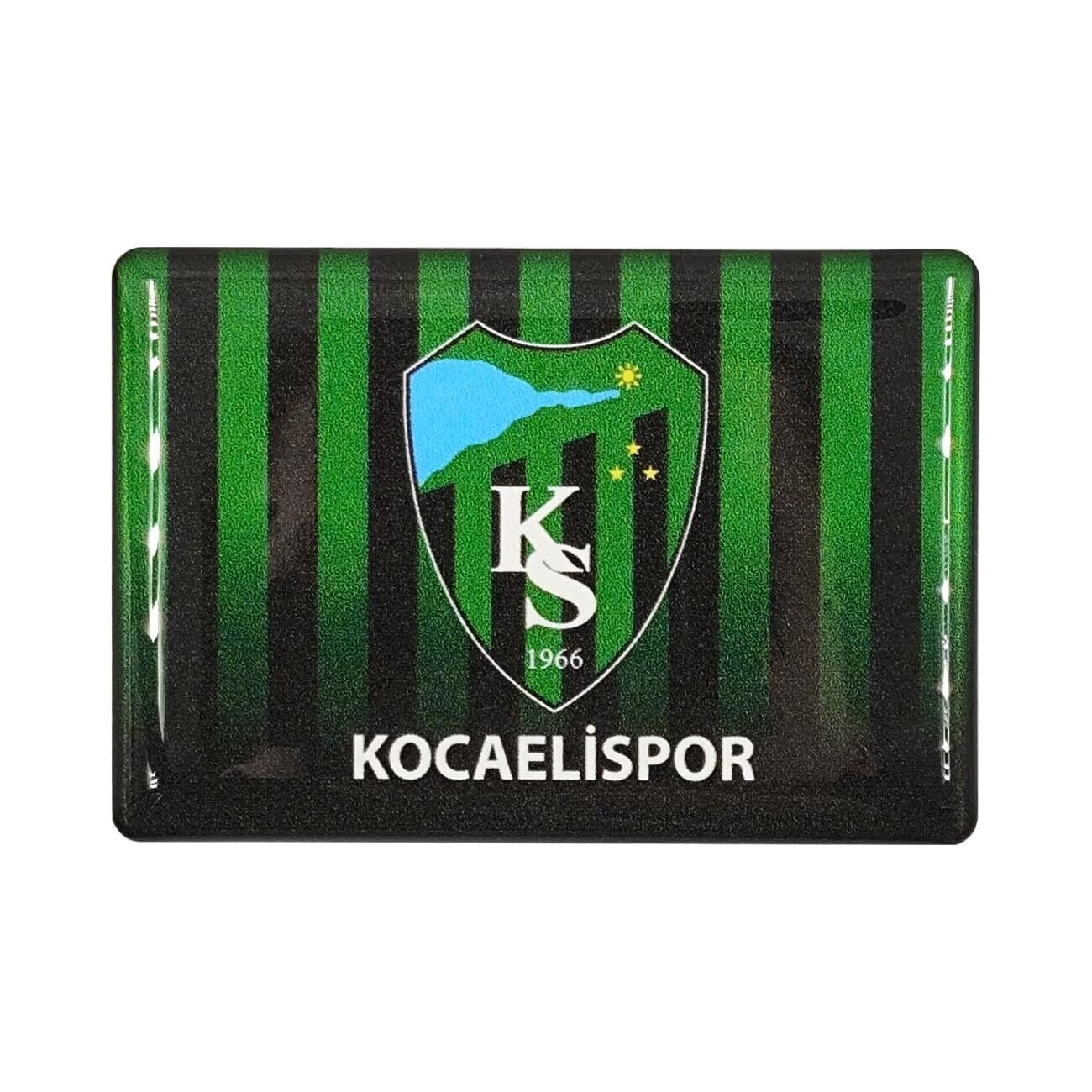 Kocaelispor Lisanslı Dikdörtgen Magnet Çubuklu Beyaz - 1