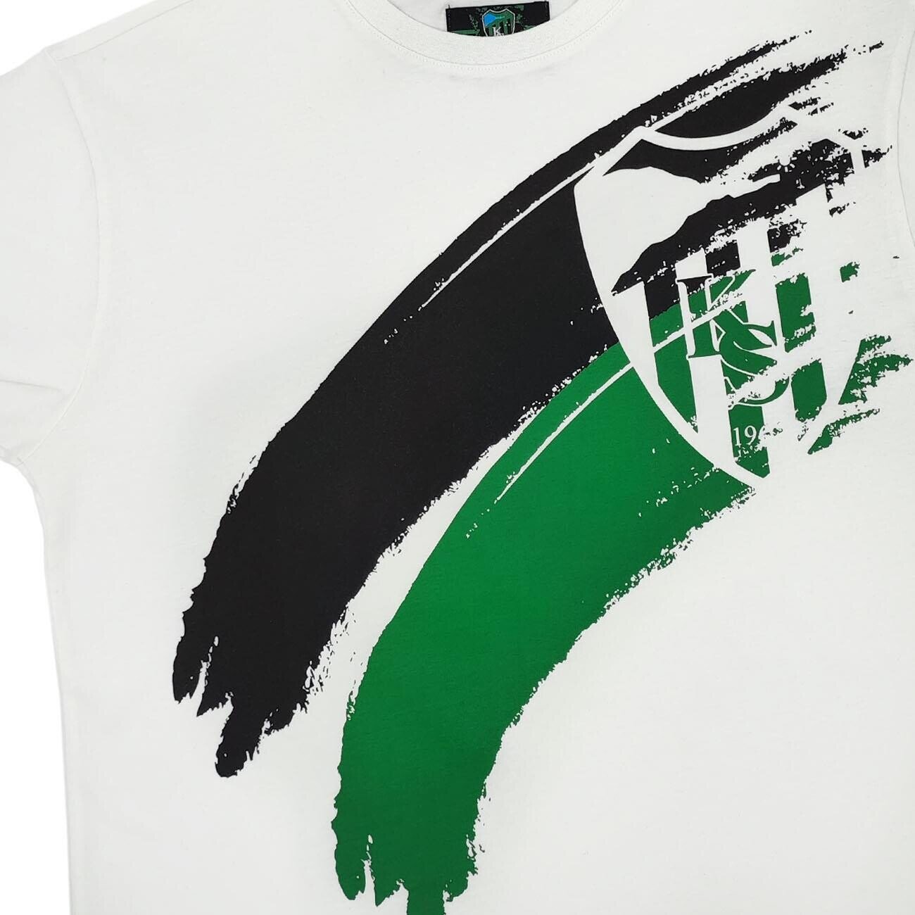 Kocaelispor Lisanslı Oversize Bisiklet Yaka T-Shirt Beyaz - 3