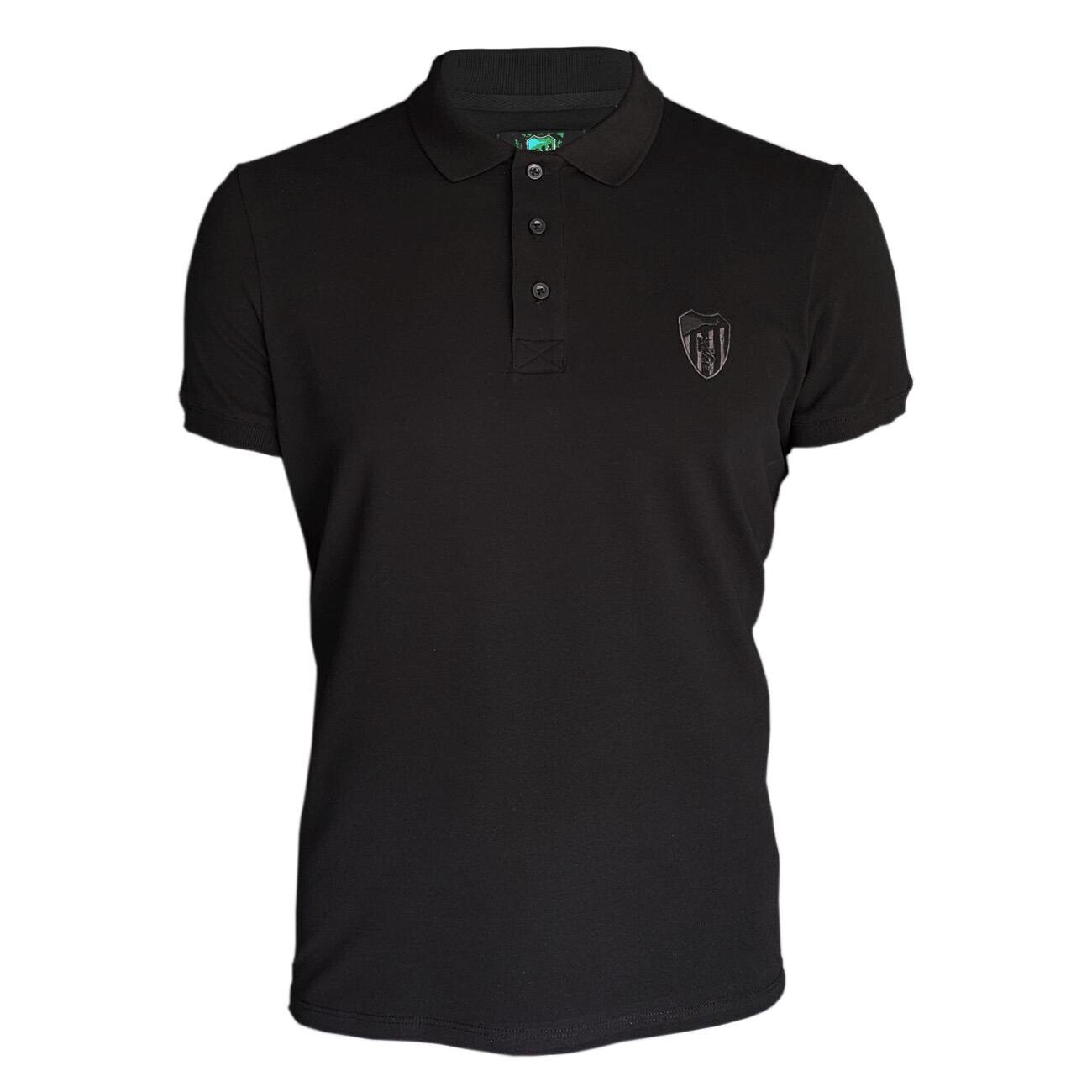 Kocaelispor Lisanslı Polo Yaka T-Shirt Siyah - 1