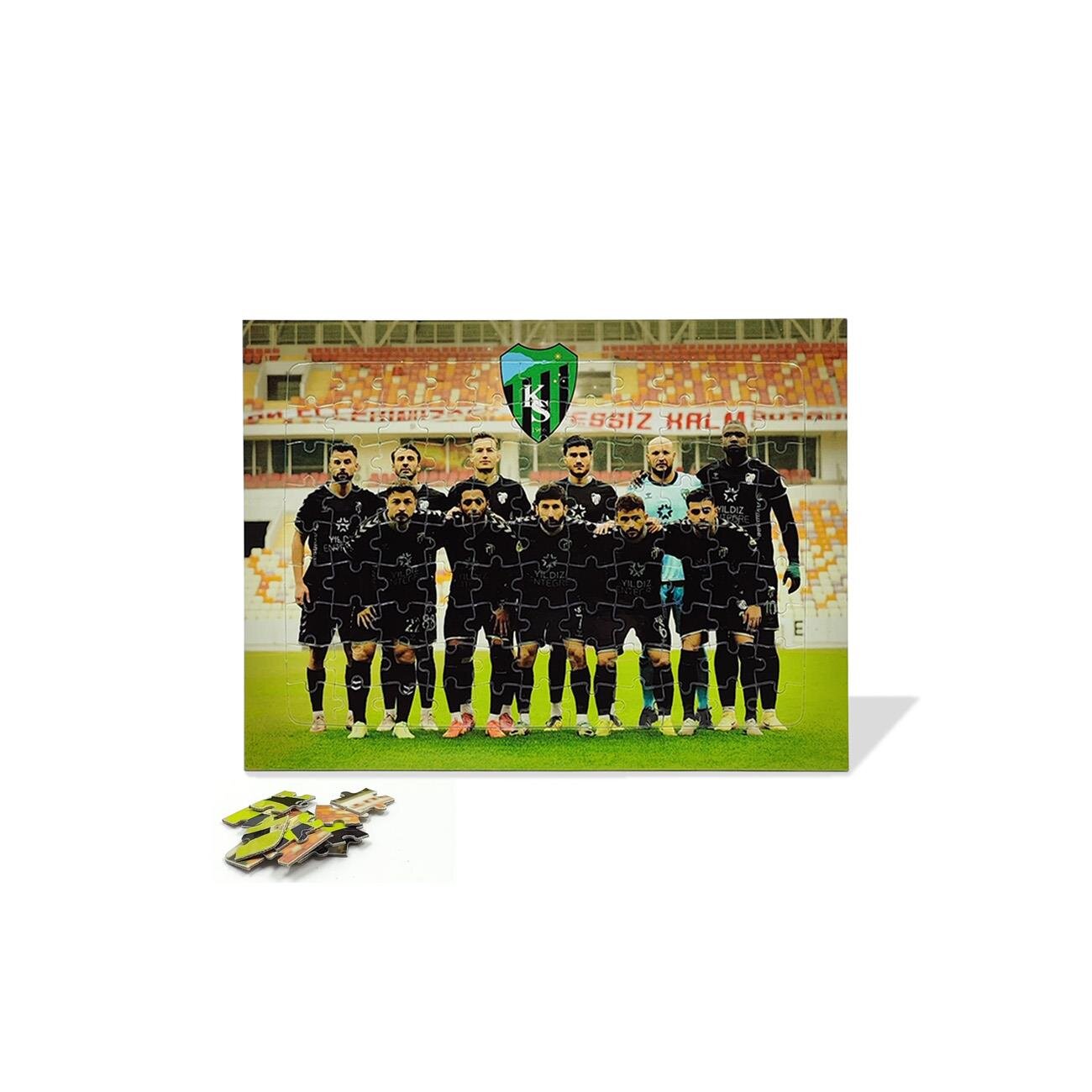 Kocaelispor Lisanslı Puzzle Siyah - 1