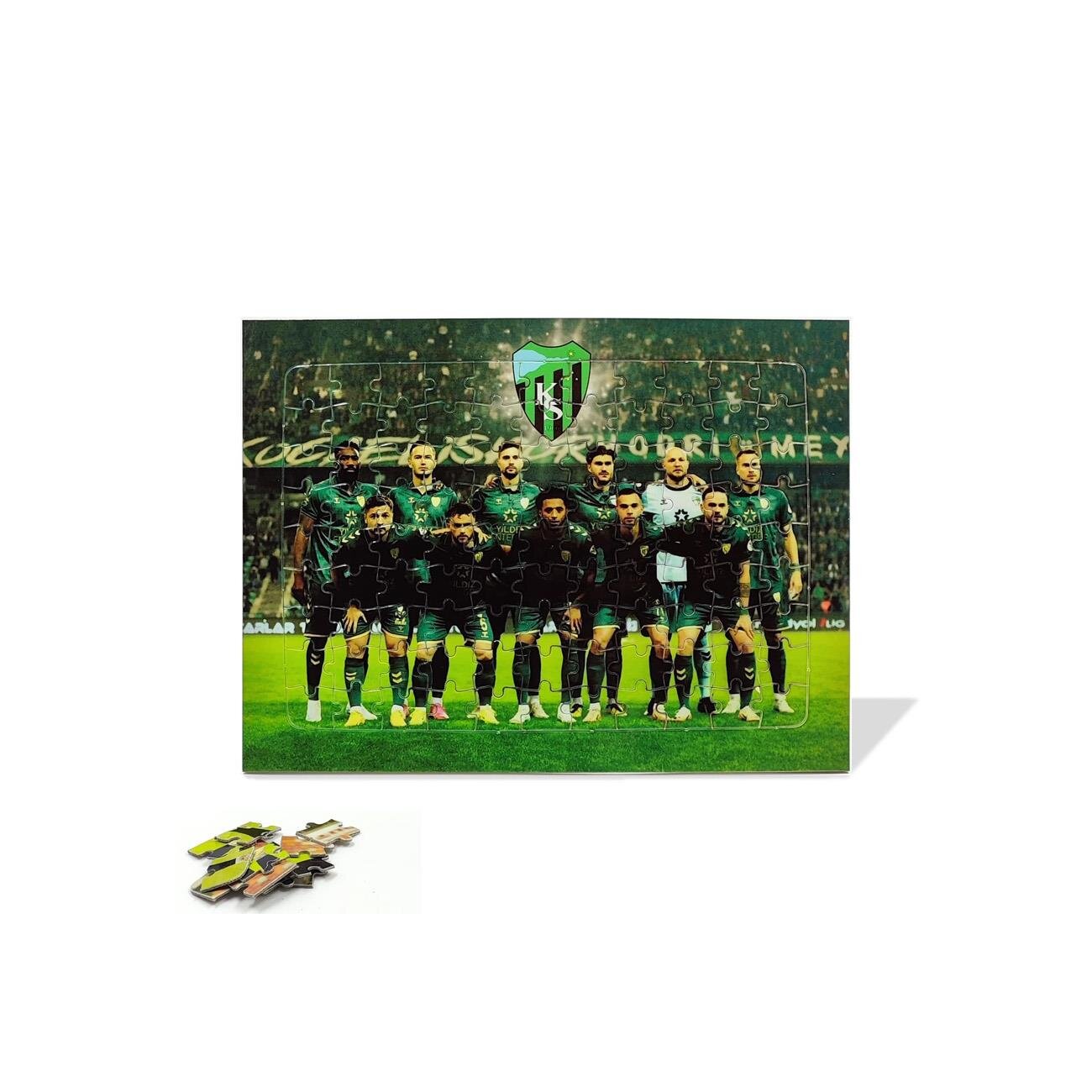 Kocaelispor Lisanslı Puzzle Zümrüt - 1